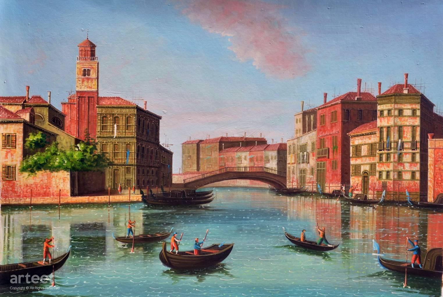 Canale Grande Venice | Art Paintings for Sale, Online Gallery