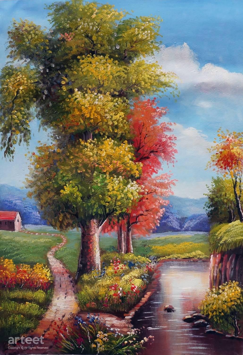 Early September in Tuscany | Art Paintings for Sale, Online Gallery