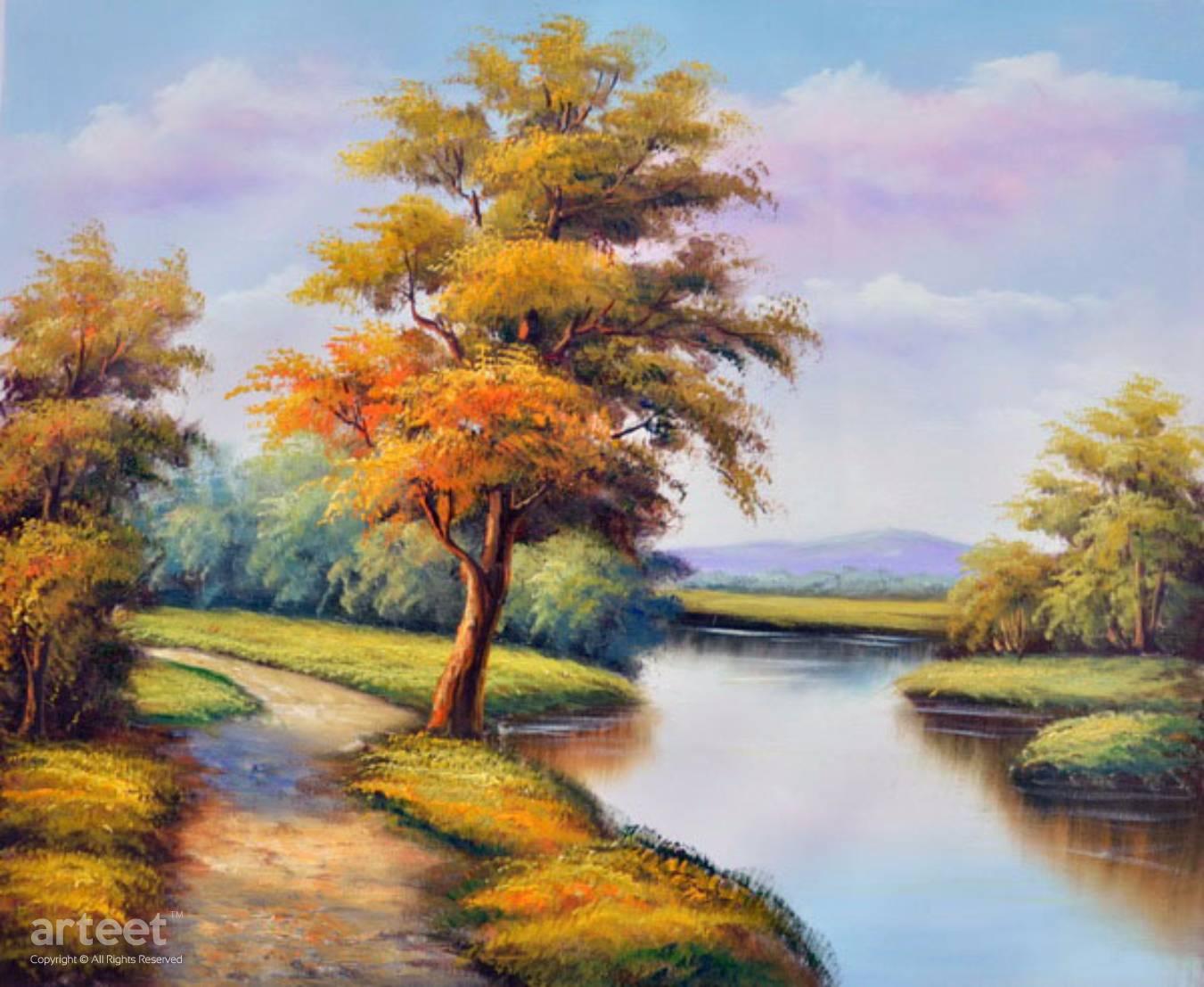 Fall Day | Art Paintings for Sale, Online Gallery