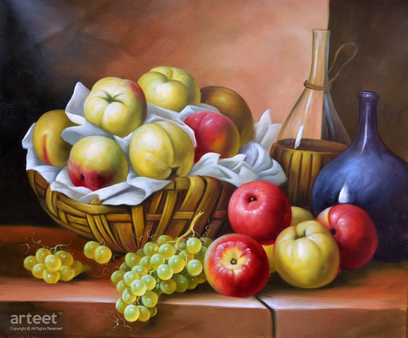 Harvest Fruits | Art Paintings for Sale, Online Gallery