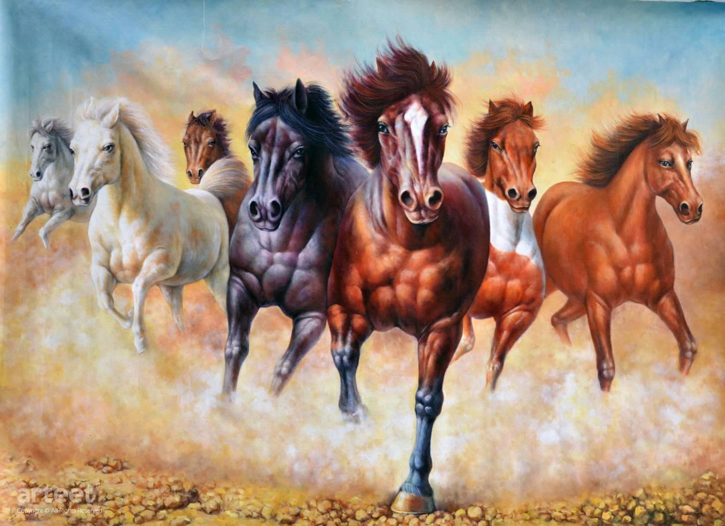 Mustangs | Art Paintings for Sale, Online Gallery