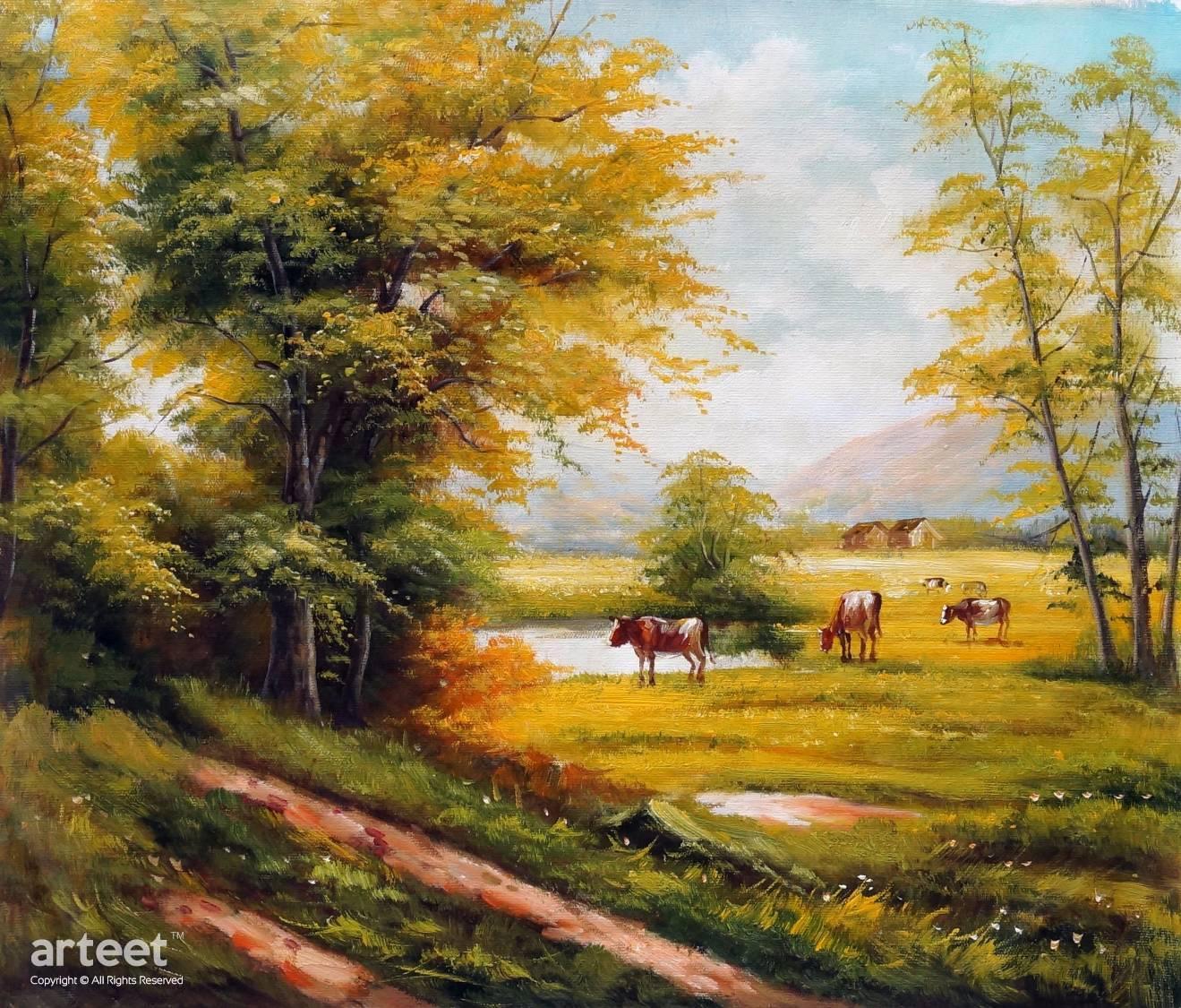 Pasture Painting