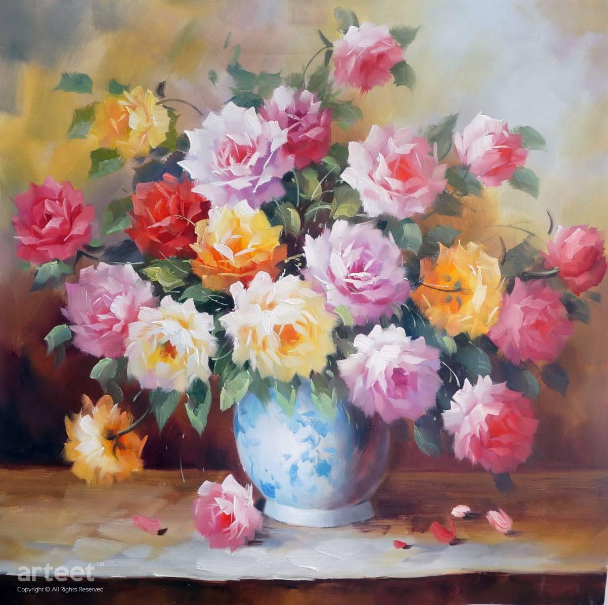 Petals Galore | Art Paintings for Sale, Online Gallery