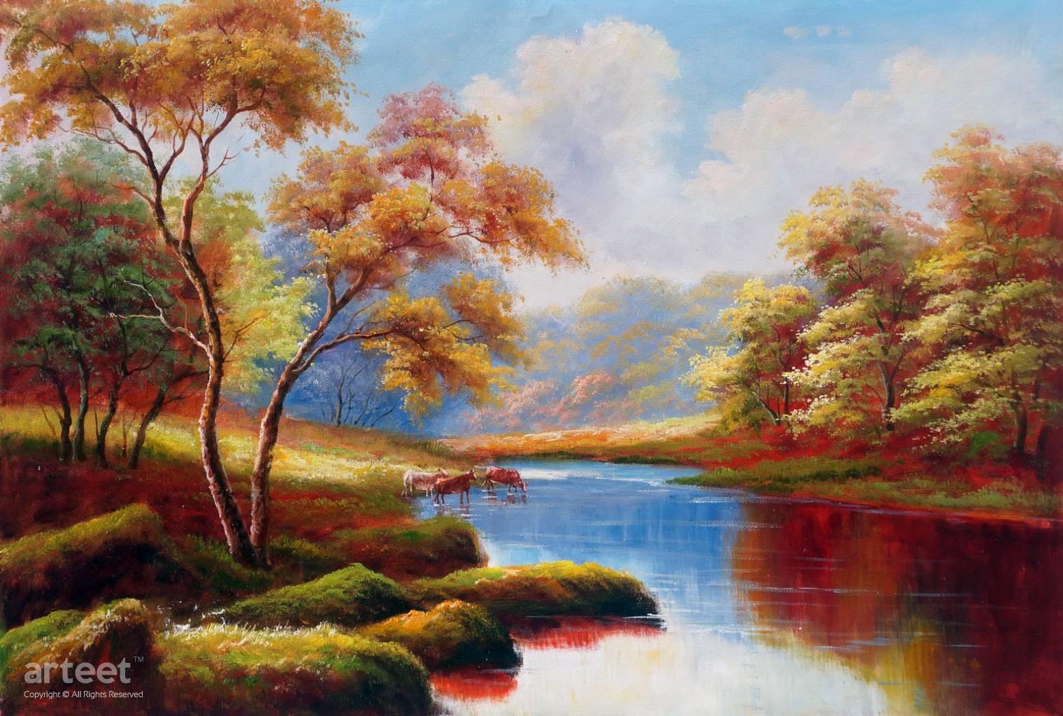 Prélude d’Automne | Art Paintings for Sale, Online Gallery