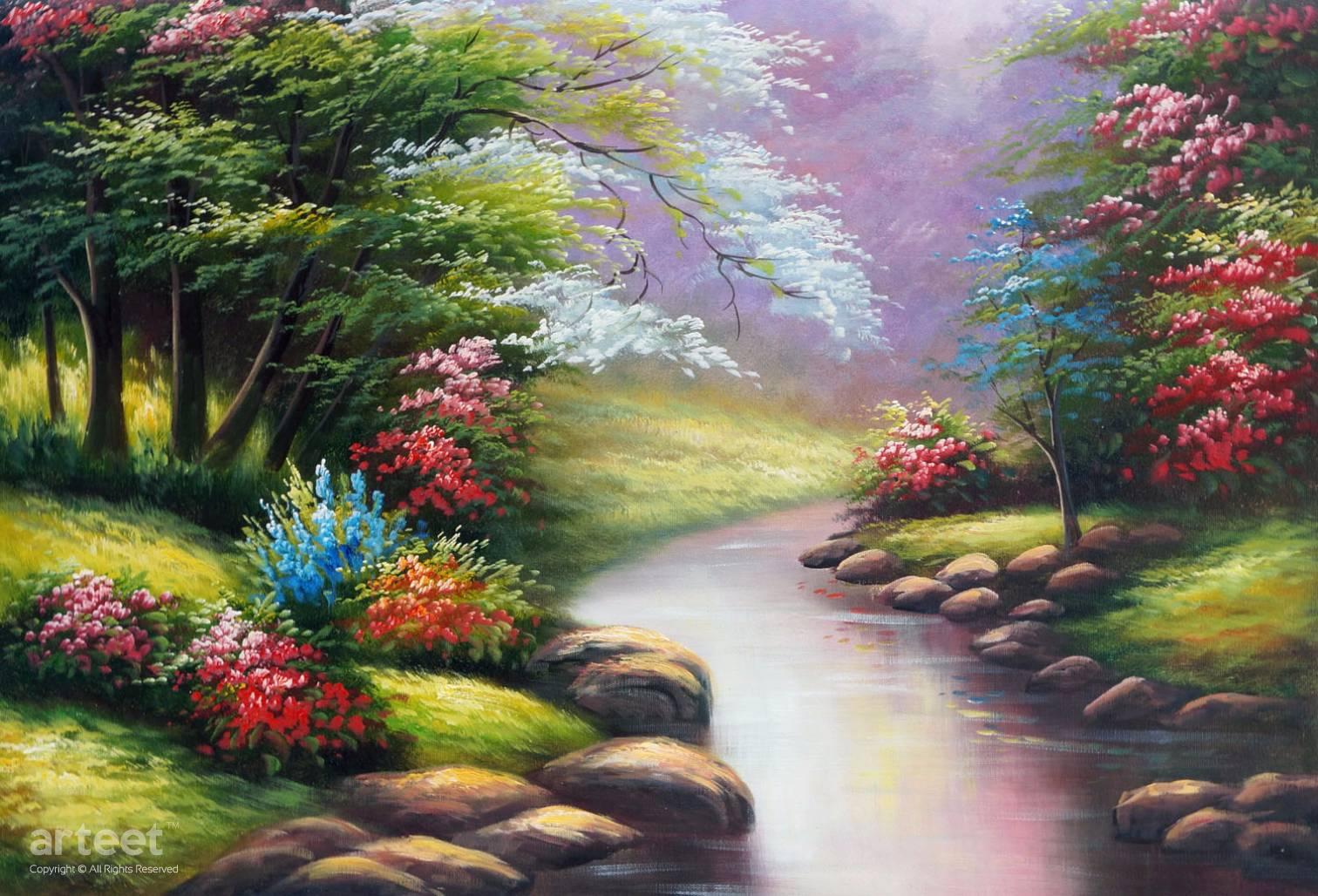 Springtimes Art Paintings For Sale Online Gallery   Painting Springtimes 395493 