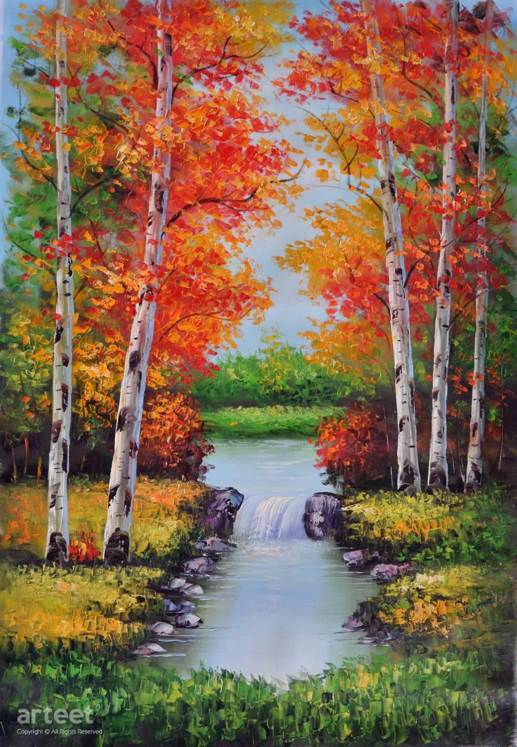 The Creek | Art Paintings for Sale, Online Gallery