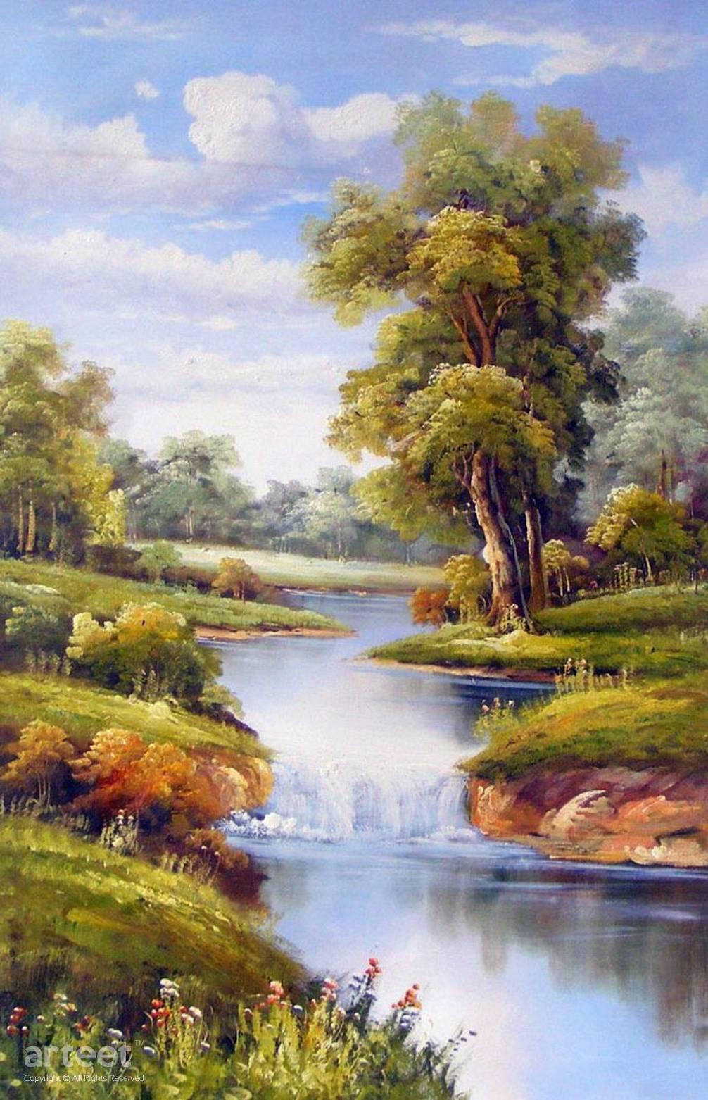 The Rivulet Poem | Art Paintings for Sale, Online Gallery