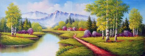 Panorama of the North | Art Paintings for Sale, Online Gallery