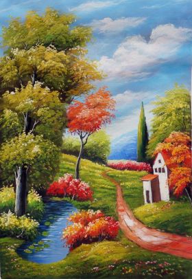 Strada Di Campagna | Art Paintings for Sale, Online Gallery